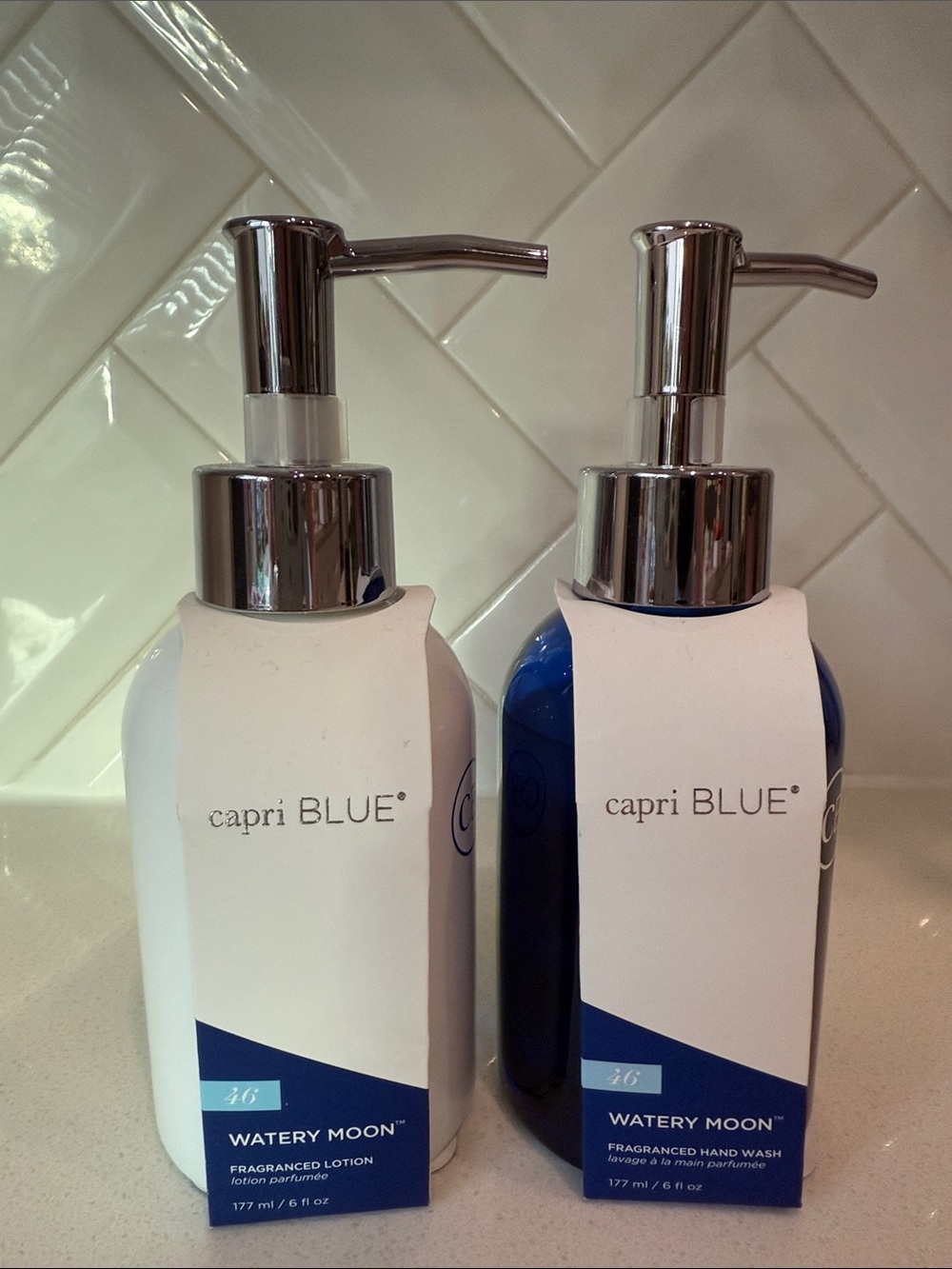 Capri Blue Hand Soap & Lotion Set ~ Watery Moon